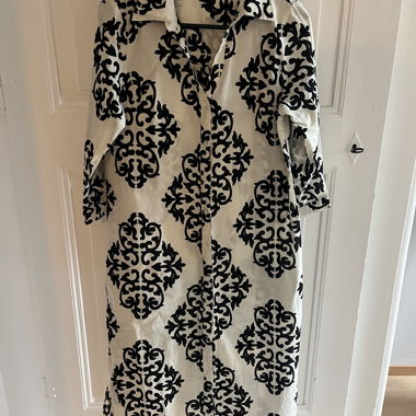Missander Hemd-Kleid mit Muster