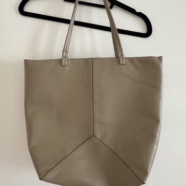 Beige Tote Bag