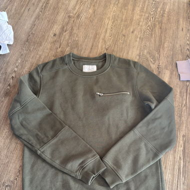 Grüner Hoodie