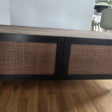 2x IKEA BESTA TV-Möbel mit STUBSVIKEN-Türen