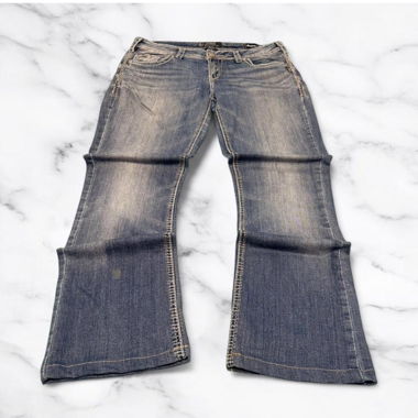 Silver vintage bootcut jeans