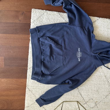 pull and bear navy hoodie