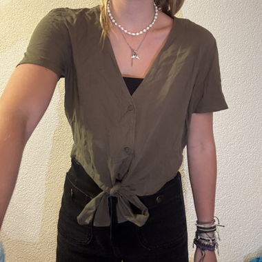 Blouse kaki nouee