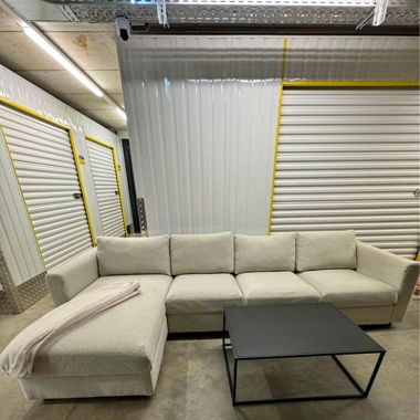 Ecksofa Gratis Versand Beige L-Sofa