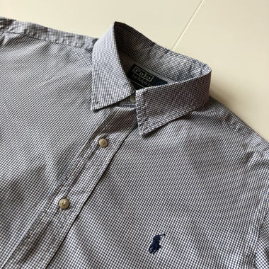 Shirt Polo Ralph Lauren Custom Fit Men Grey 42