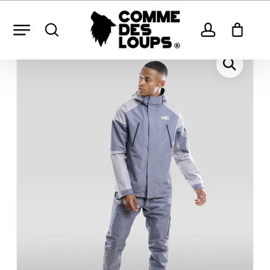 Trainingsanzug Comme des Loups M NEU