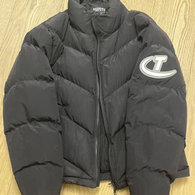 Trapstar schwarze Steppjacke
