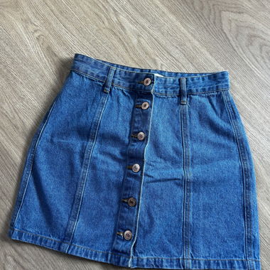 Denim skirt