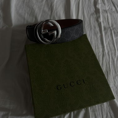 Gucci Monogram Belt