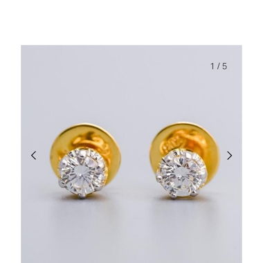 Diamond earrings 