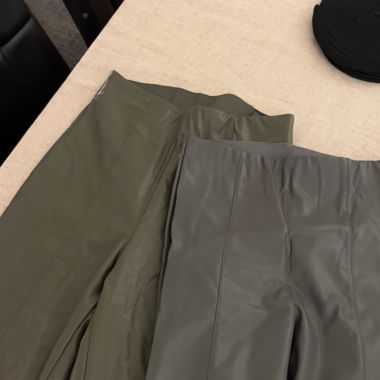 H&M leggings (2 pairs - Grey & Khaki)