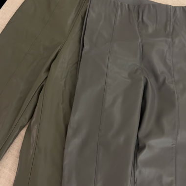 H&M leggings (2 pairs - Grey & Khaki)
