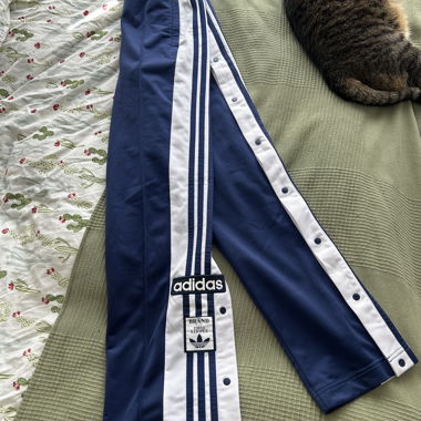 Navy Adidas Jogging Pants
