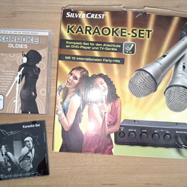 Karaoke Set mit CDs