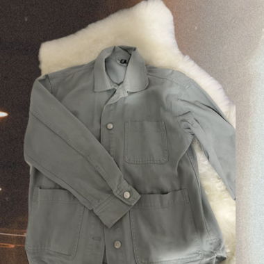 Grey Overshirt Jacket