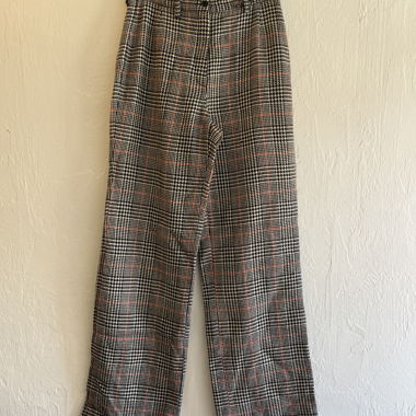 Woll-Hosen mit weitem Bein