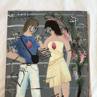 Not in Paris- Painting