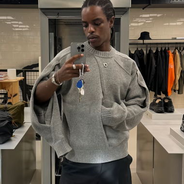 AXEL ARIGATO crew-neck sweater