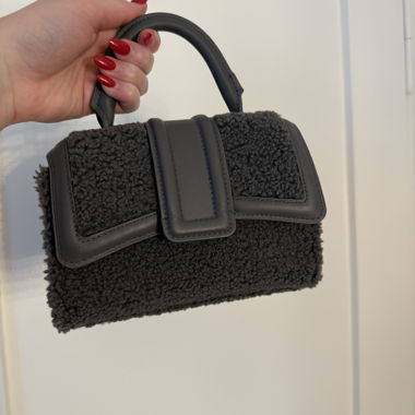 Mini borsa grigia