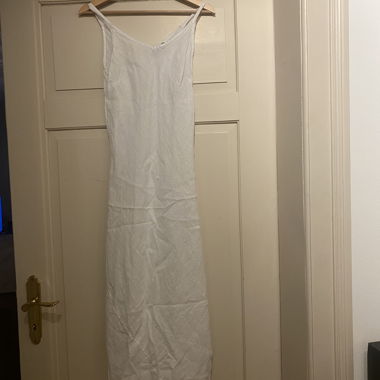 Weisses Trägerkleid