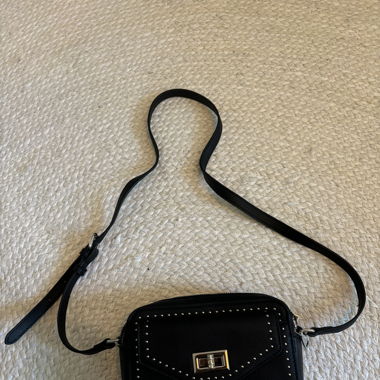 black mini bag