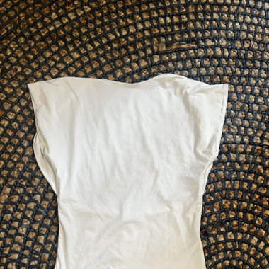 White open back top
