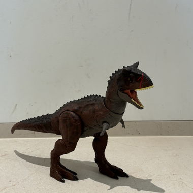 Dinosaurier Spielfigur braun