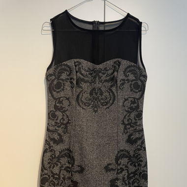 Winterliches Abendkleid 