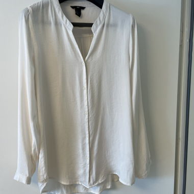 Lockere weiße Bluse (H&M)