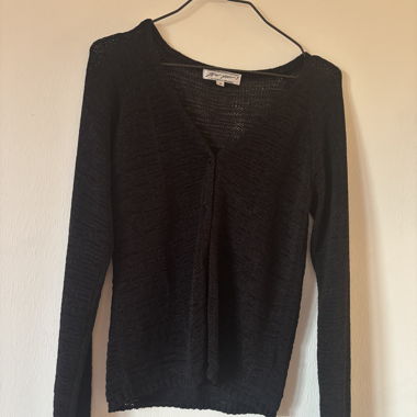 Cardigan lavorato a maglia nero