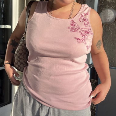 pinkes Top