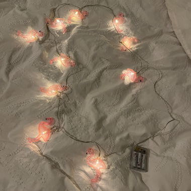 Ghirlanda luminosa fenicotteri