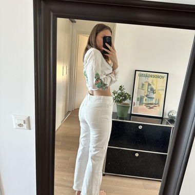White jeans / beautiful fit
