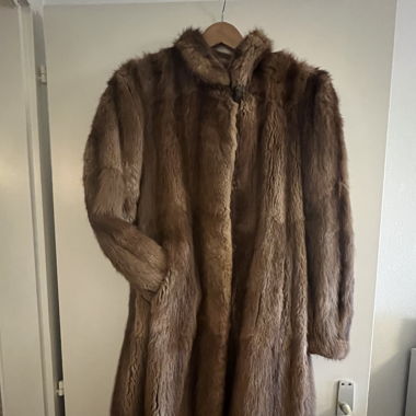 Manteau fourrure taille M/L