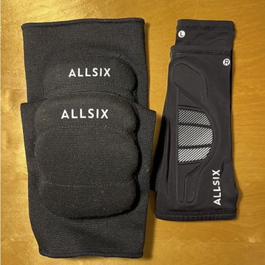 Set Volley ALLSIX (Ginocchiere & Protezioni per Avambraccio)