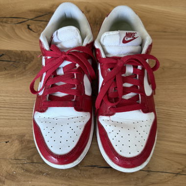 Nike Dunks Sneakers red/white