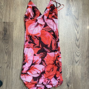 Bershka floral mini dress