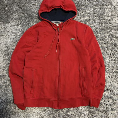 Lacoste Sport Hoodie rot