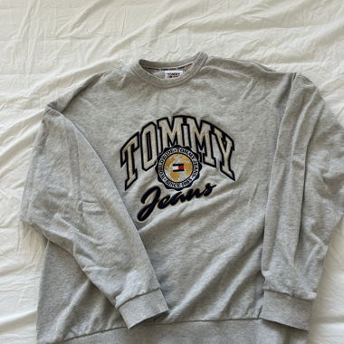 Tommy Jeans Sweatshirt grau