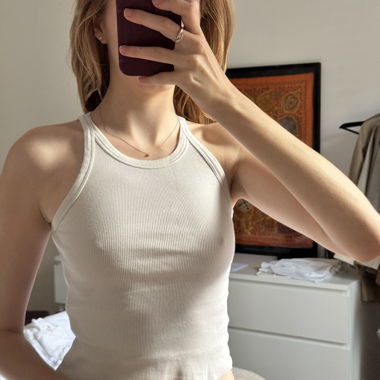 Débardeur basique blanc