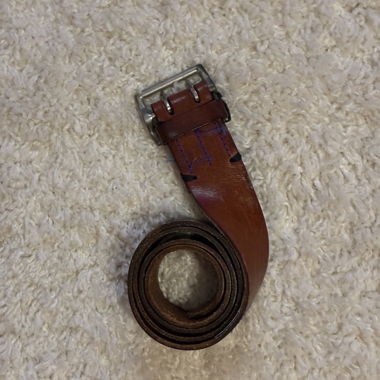Cintura in pelle
