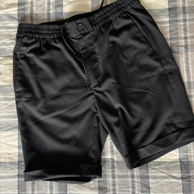 Shorts neri slim fit