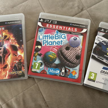 3 giochi PS3: Marvel vs Capcom, LBP, GT5