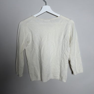 Mango Basic Cream Sweater