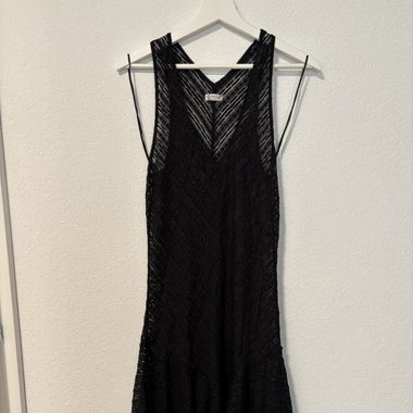 Free People black lace dress size Xs