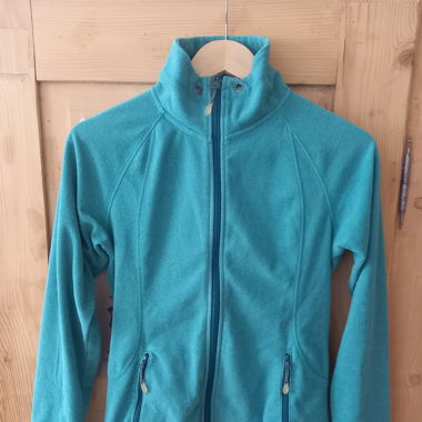 Fleecejacke türkis