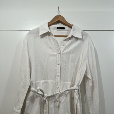 Weisse Jumpsuit