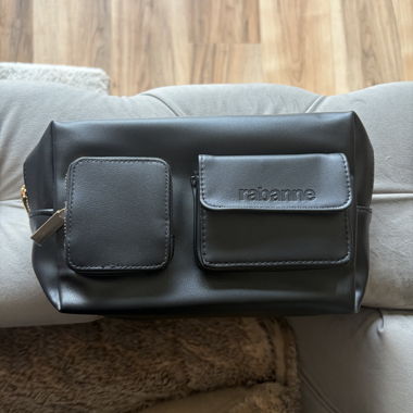 Marsupio Rabanne nero
