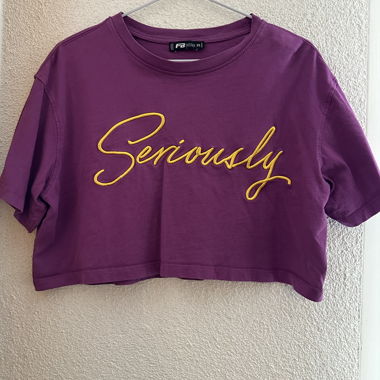 Pink Crop T-Shirt