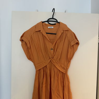 Sandro Kleid orange Gr. 36